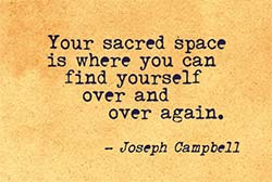 Lent: your sacred space