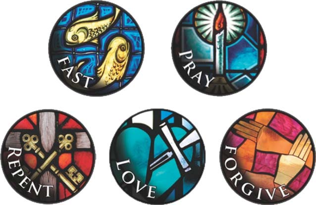 A Journey Through Lent: fast, pray, repent, love, forgive